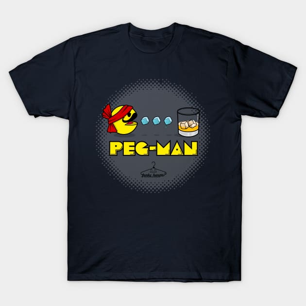 Peg-Man T-Shirt by FunkyHanger